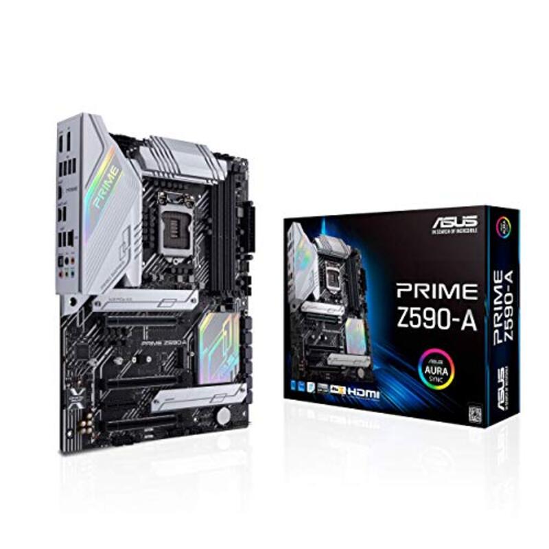 

Asus Prime Z590-A LGA 1200 ATX Motherboard with PCIe 4.0, Black