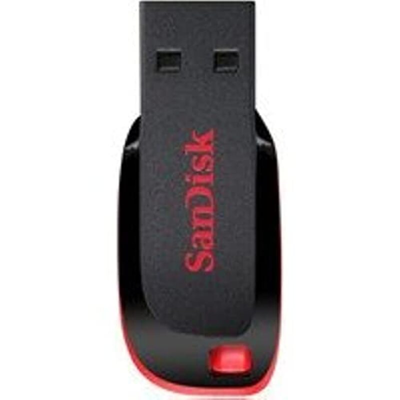 

Sandisk 16 GB Cruzer Blade USB Flash Drive, Black