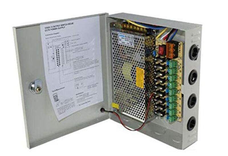 

Secuview 10A 9CH CCTV Powersupply Box, Multicolour