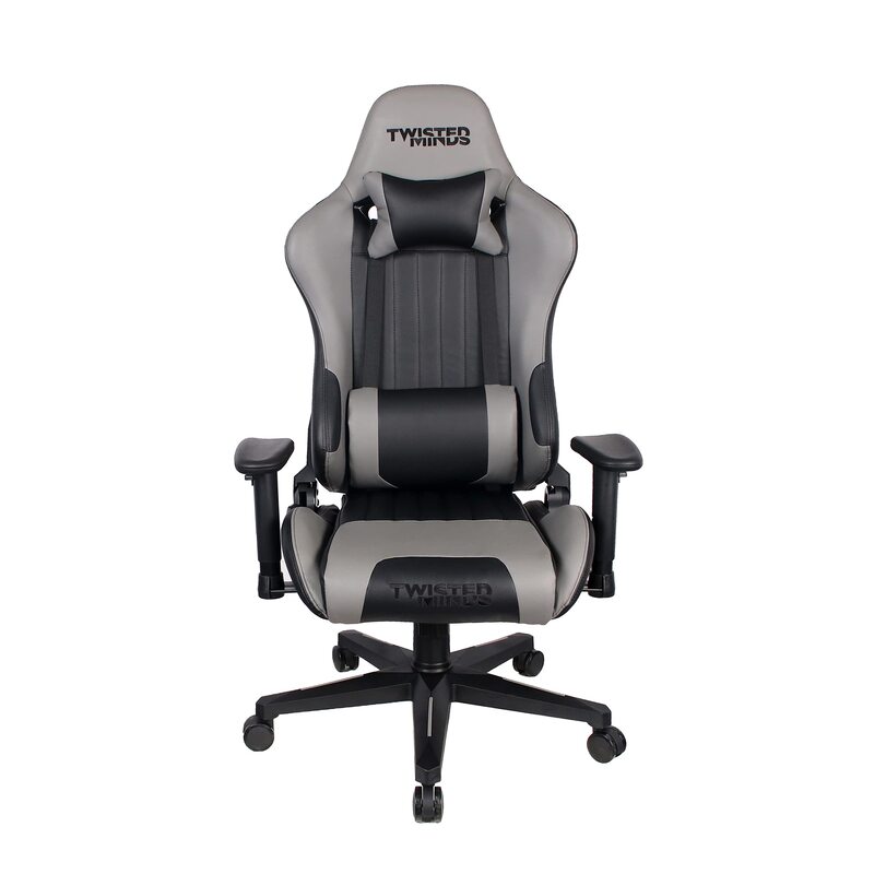 

Twisted Minds Play Gaming Chair, Black/Grey