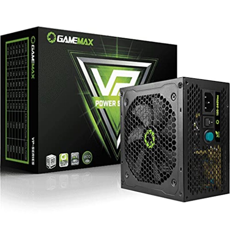 

GameMax VP800 Power Supply, 800W, Black