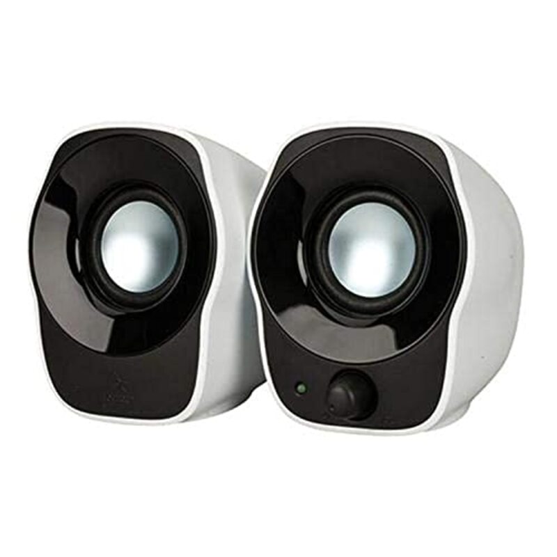 

Logitech Z120 Wired Stereo Speakers, White/Black