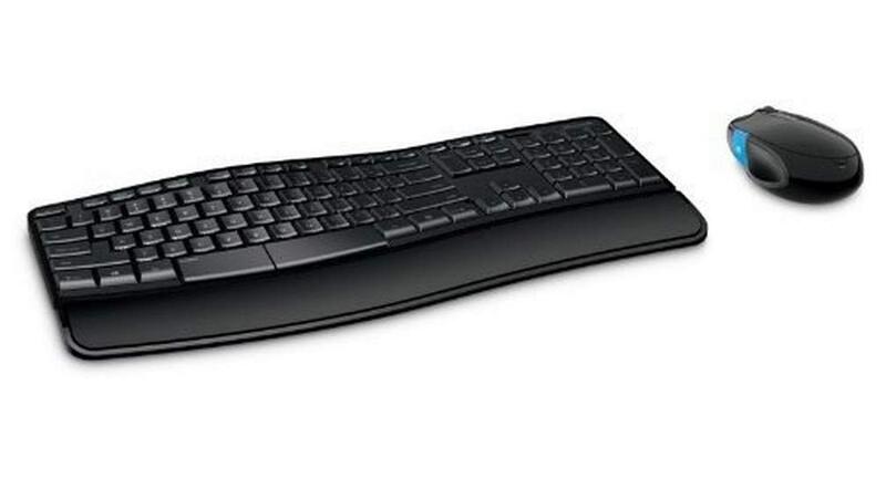 

Microsoft L3V-00021 Wireless English Keyboard & Mouse, Black