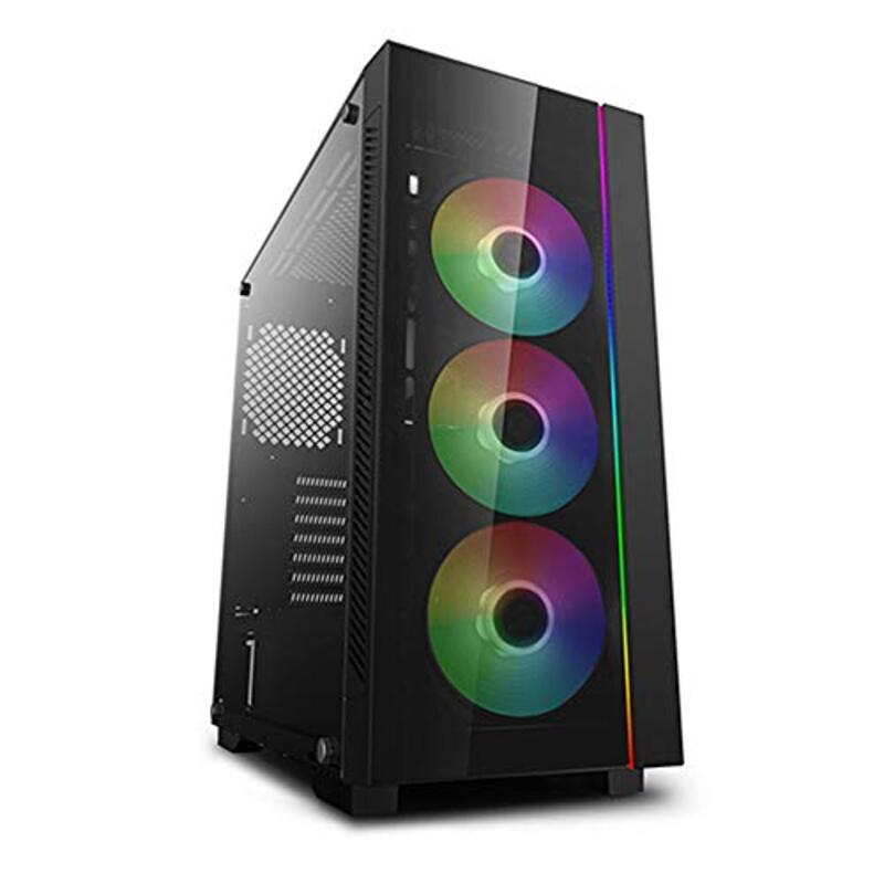 

Deep Cool ATX Mid Tower Computer Case, Black