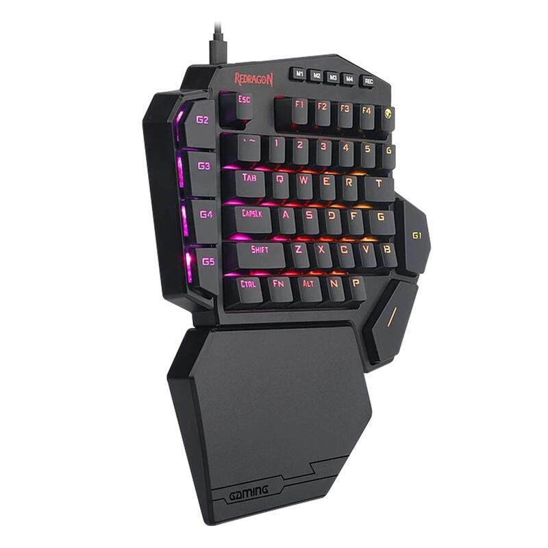 

Redragon DITI Wired RGB Mechanical Gaming Keyboard, Black