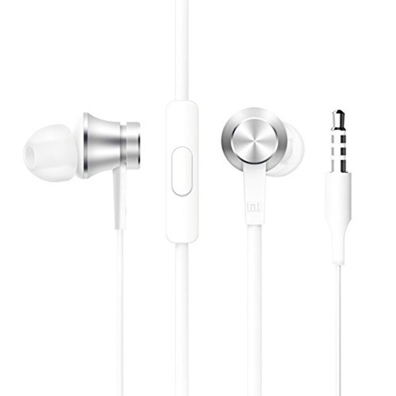 

Xiaomi Mi Piston Basic Edition 3.5mm Jack In-Ear Headphones with Mic, Silver