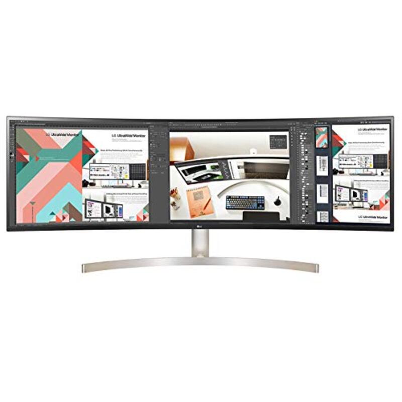 

LG 49 Inch Curved Ultrawide Dual QHD IPS Display LED Gaming Monitor, 49WL95C-W, Multicolour