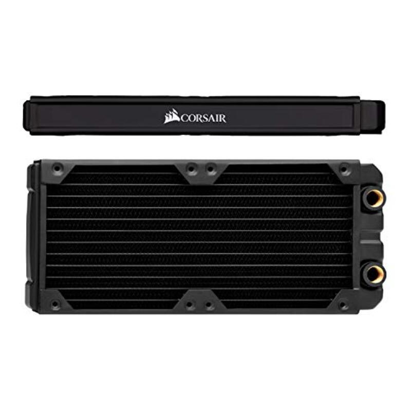 

Corsair 240mm Hydro X Series, XR5 Water Cooling Radiator, Black
