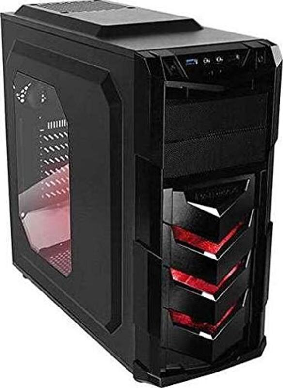

Raidmax Vortex V4 Case, Black/Red