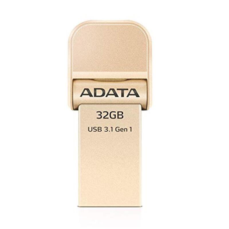 

Adata 32GB USB Flash Drive, USB 3.1, AAI920-32G-CGD, Pink