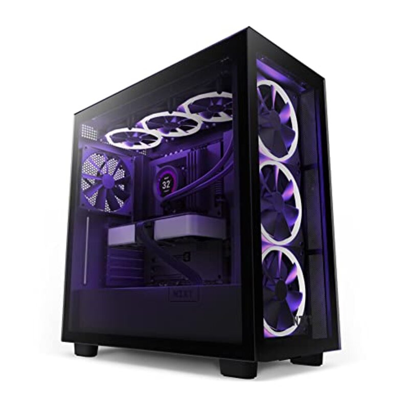 

NZXT H7 Elite ATX Mid Tower RGB Gaming PC Case