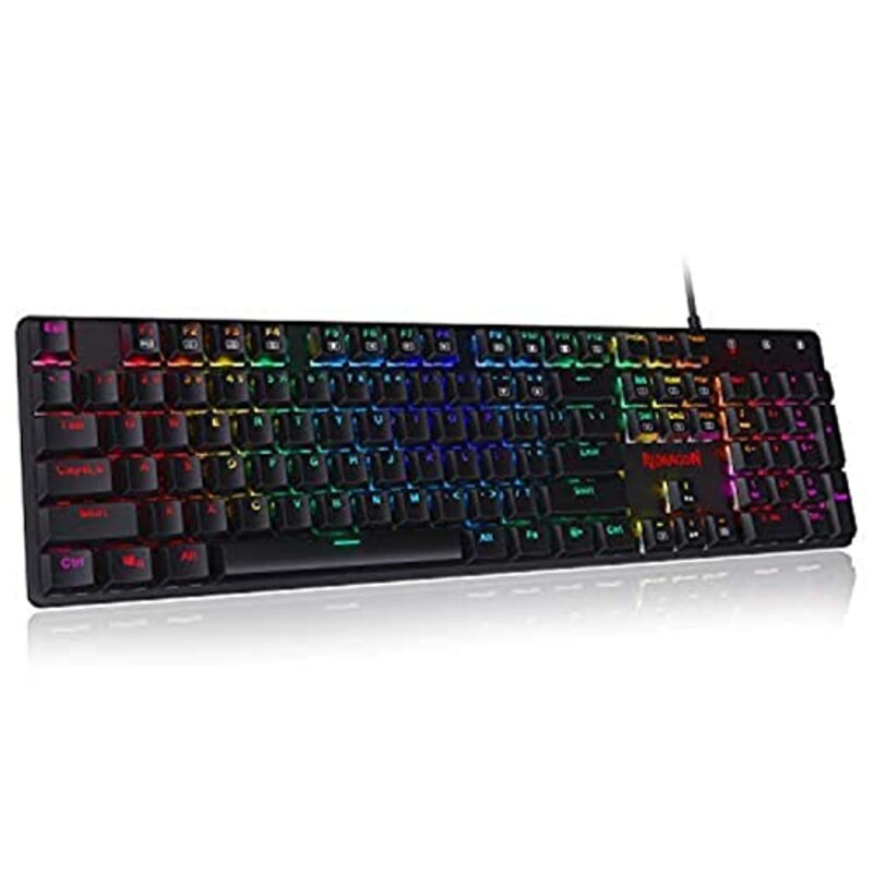 

Multiple Redragon K589 Shrapnel Mechanical Wired Gaming Keyboard for PC, Black