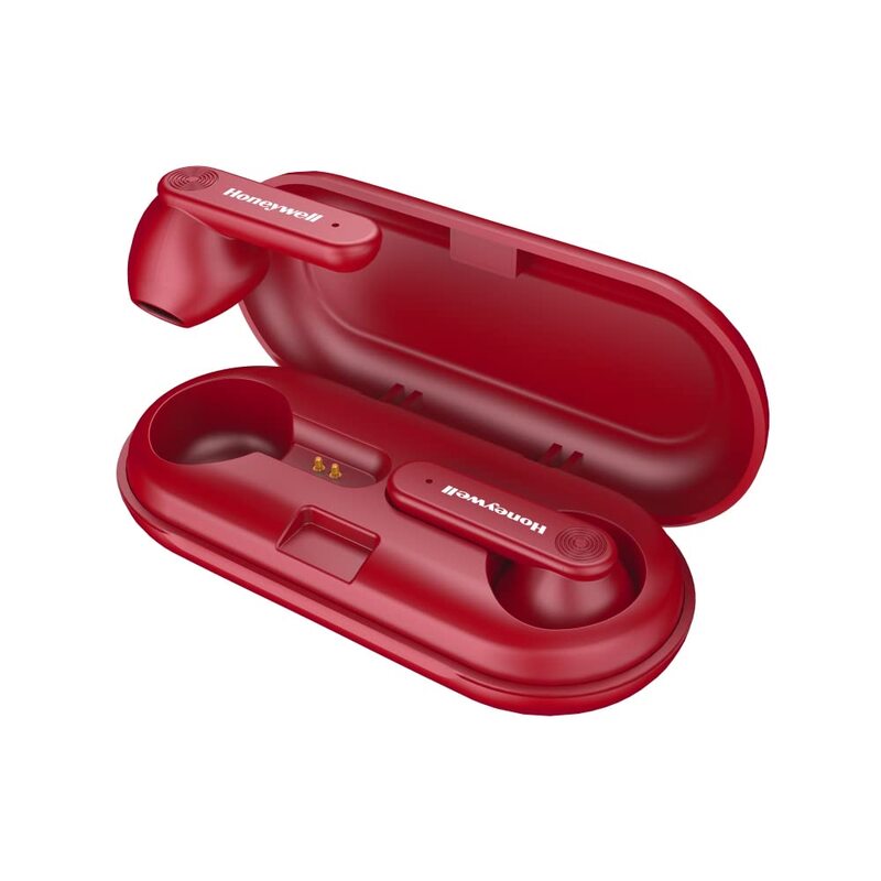 

Honeywell P2000 Suono Truly Wireless In-Ear Earbuds with Mic, Red