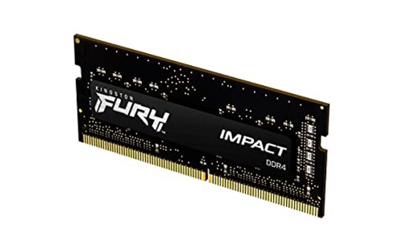 

Kingston Fury Impact 8GB 2666MHz DDR4 CL15 Laptop Speicher Einzelnes Memory Module, KF426S15IB/8, Black