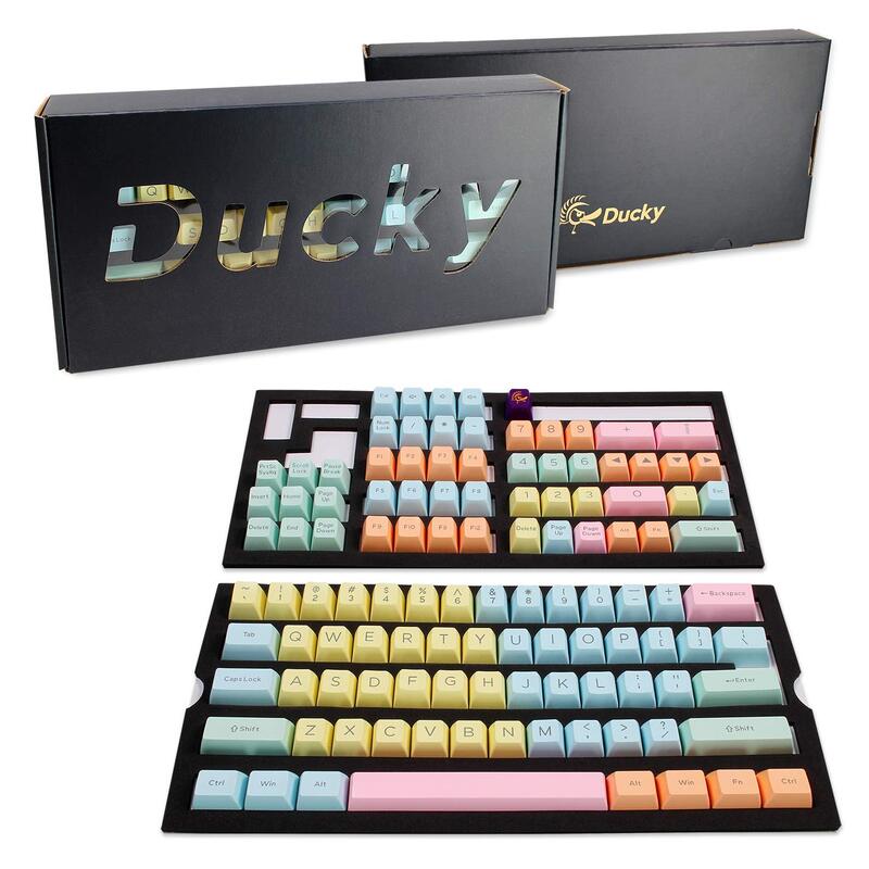 

Ducky Cotton Candy SA 101 Keycaps Set, Multicolour