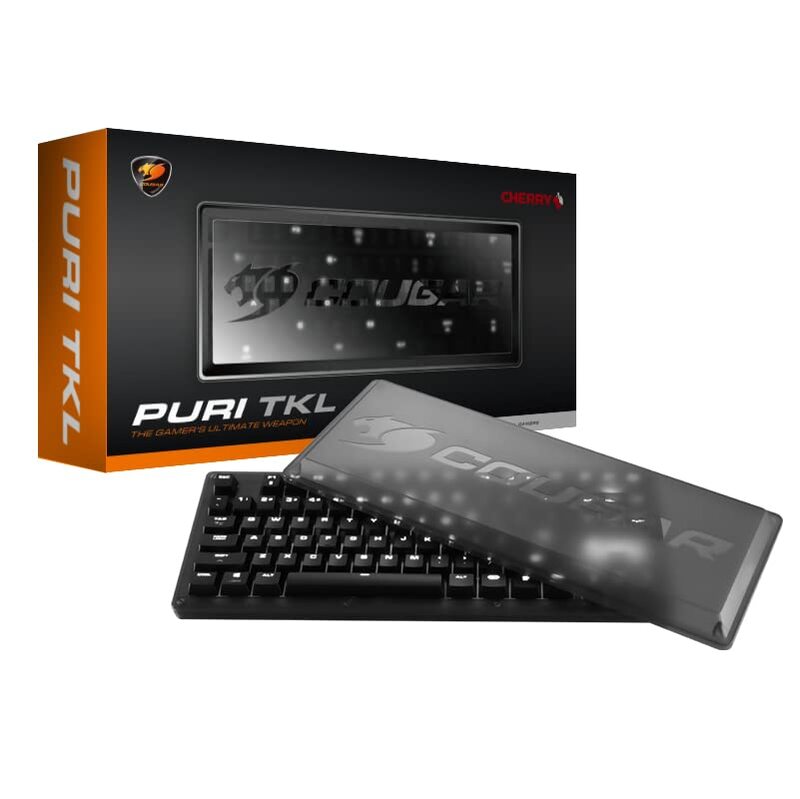 

Cougar Puri TKL Cherry MX Red Mechanical Gaming Keyboard, Black