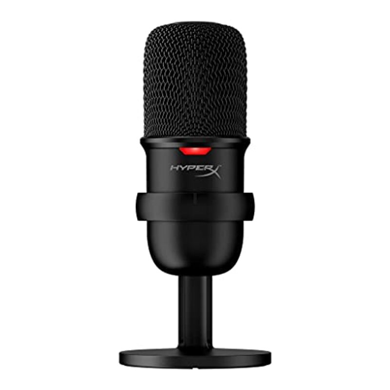 

Multiple HyperX HMIS1X-XX-BK/G Solocast USB Condenser Gaming Microphone for PC, PS4, PS5 and Mac, Black