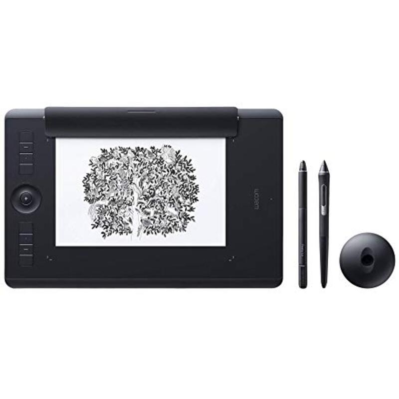 

Universal Wacom Intuos Medium Pro Paper Pen Tablet, PTH-660P-N, Black