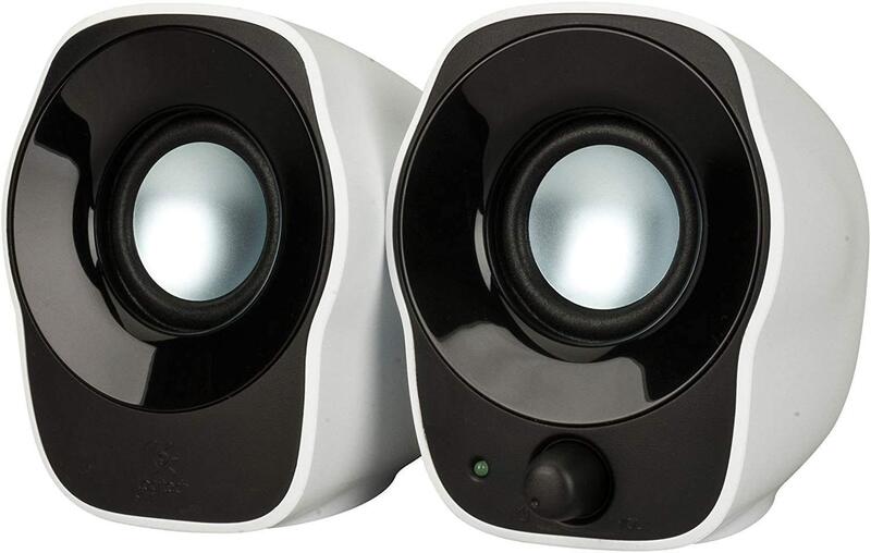 

Logitech Z120 Stereo Speakers, Black/White