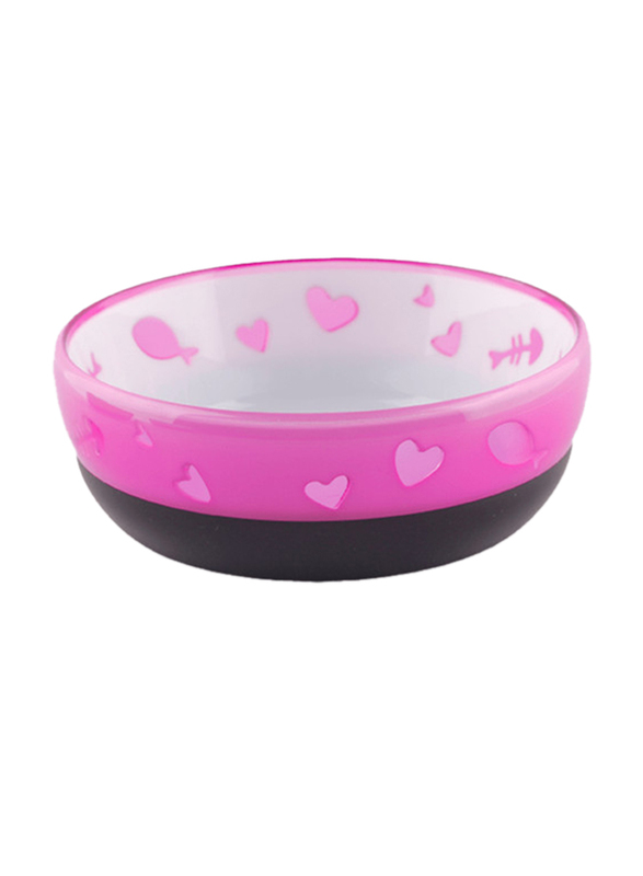 

All For Paws Cat Bowl, 12 x 12 x 5cm, Pink