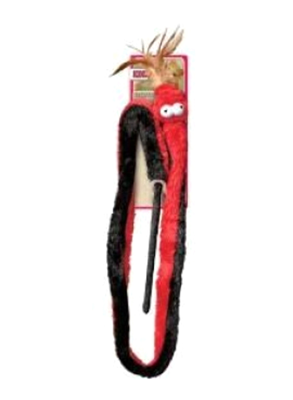 

Kong Snake Teaser Cat Toy, Black/Red