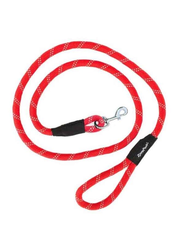 

Zippy Paws Climbers 6-Feet Dog Leash, Red