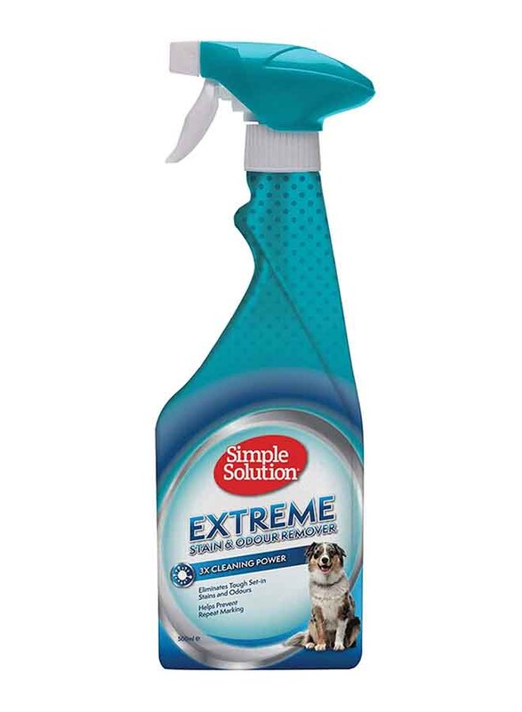 

Simple Solution Extreme Dog Stain Odour Remover, 500ml, White
