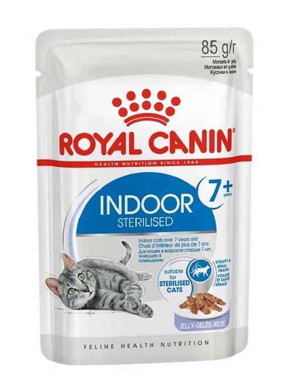 

Royal Canin Feline Health Nutrition Indoor Sterilised Cat Wet Food, 85g