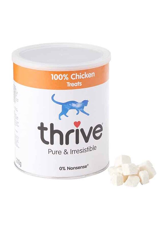 

Thrive Pure & Irresistible 100% Chicken Treat Cat Dry Food, 200g