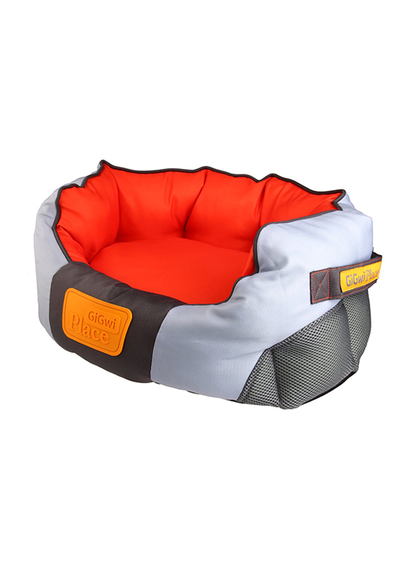 

Gigwi Place Pet Dog Bed, Large, Orange/Grey