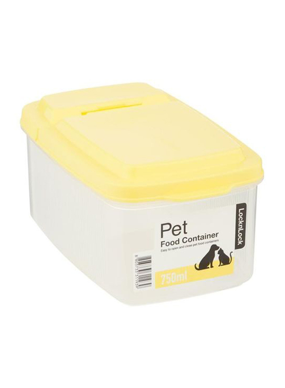 

LocknLock Pet Food Container, 750ml, Yellow