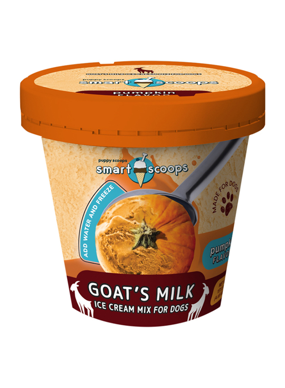 

Puppy Scoops Pumpkin Flavour Goat's Milk Dog Ice Cream, 148.8g