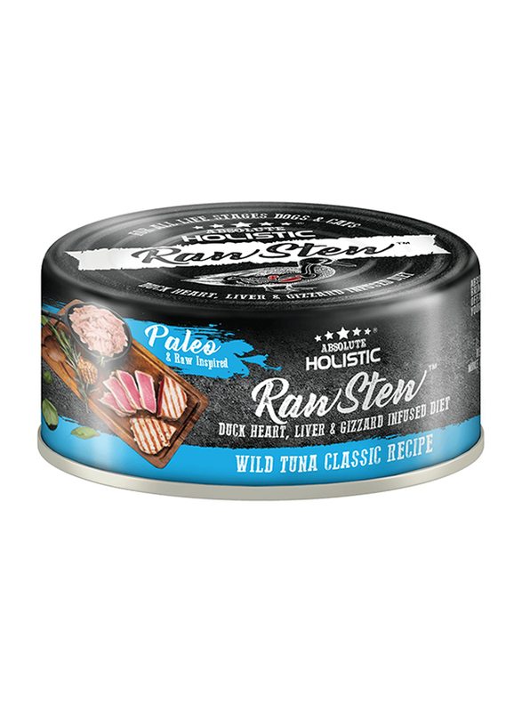 

Absolute Holistic Raw Stew Wild Tuna Classic Recipe Wet Cat & Dog Food, 80g