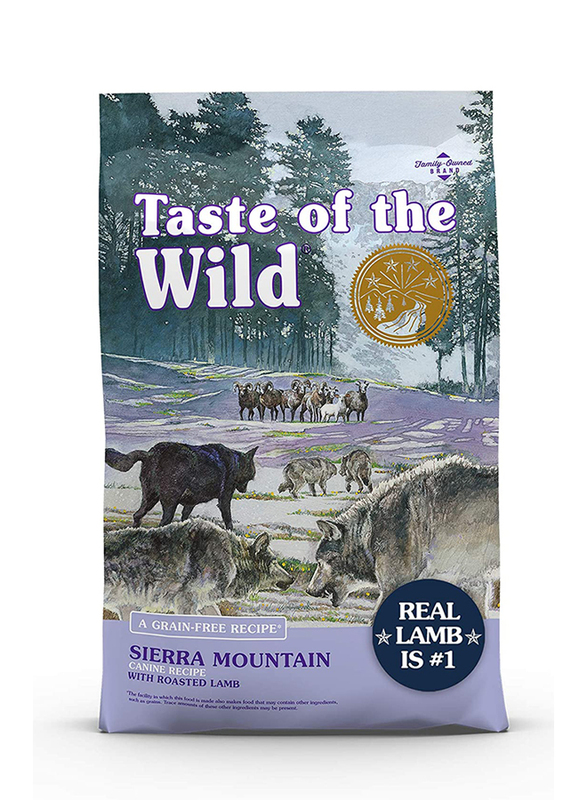 

Taste of the Wild Sierra Mountain with Roasted Lamb Dog Dry Food, 2.27 Kg