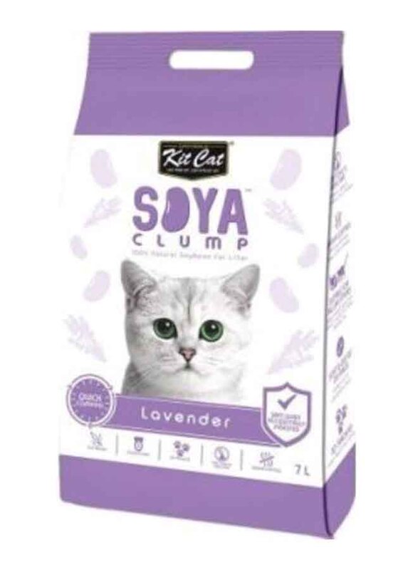

Kit Cat Soya Clump Lavender Soybean Litter, 7L