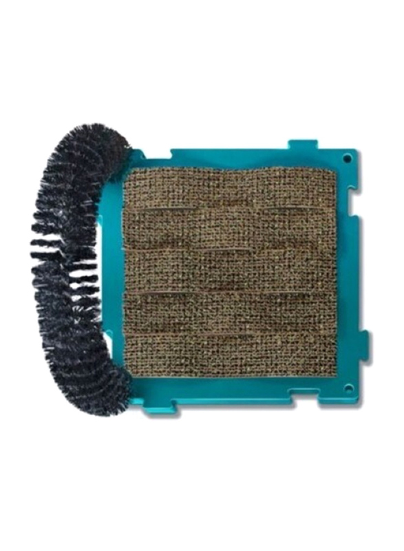 

Petstages Mix Cat Scratcher Chaser with Brush, Grey/Blue