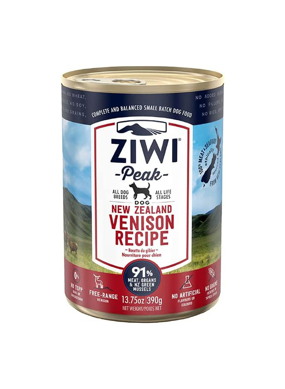 

Ziwi Peak Venison Dog Wet Food, 390g