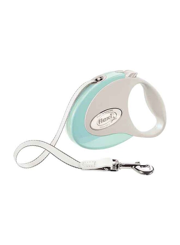

Flexi Style Retractable Tape Dog Leashs, Small, 3m, Grey/Light Blue