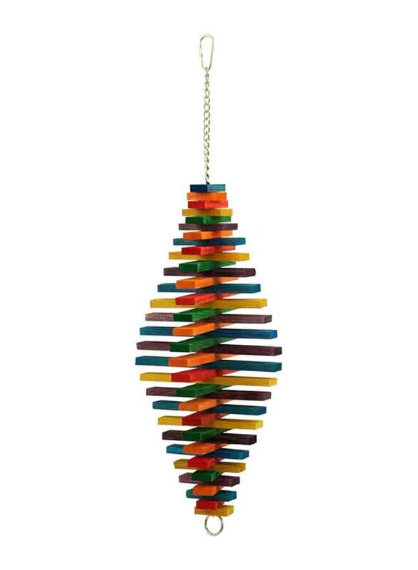 

Zoo Max Wooden Hanging Bird Activity Toy, Multicolour