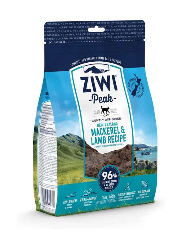 

Ziwi Peak Air-Dried Mackerel & Lamb Cat Dry Food, 400g