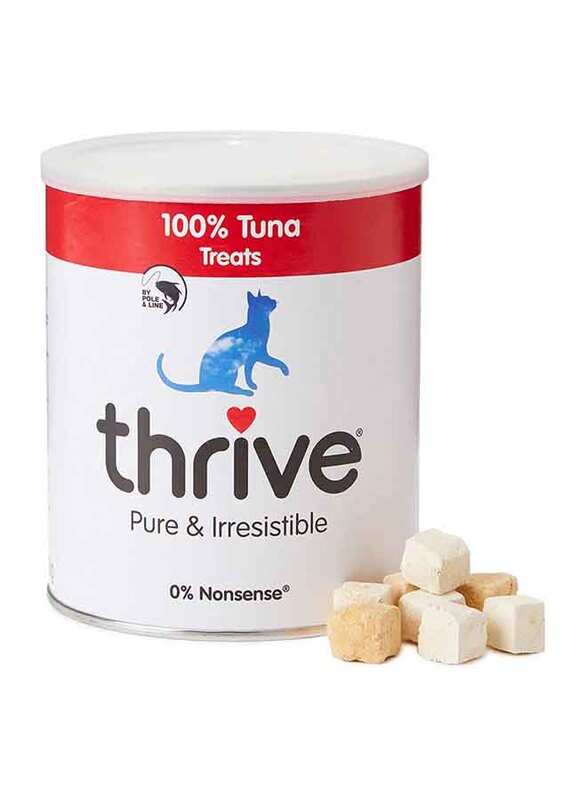 

Thrive Pure & Irresistible 100% Tuna Treat Cat Dry Food, 180g