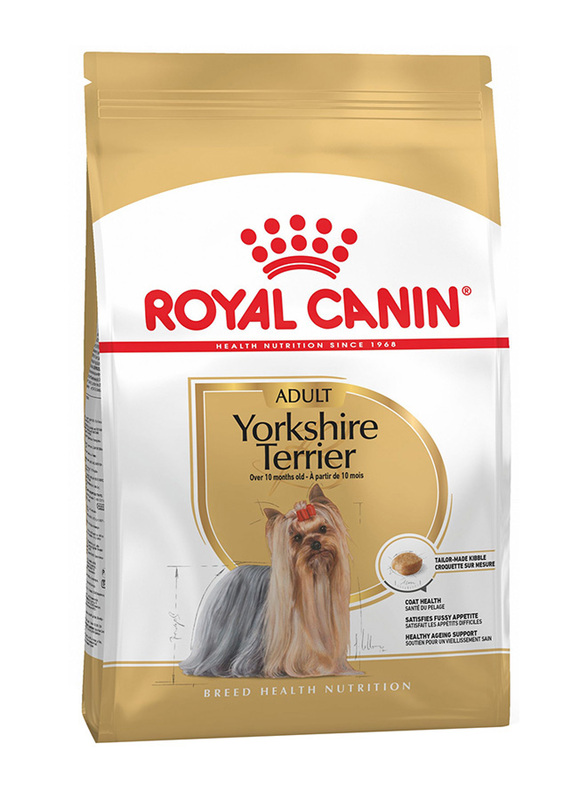 

Royal Canin Breed Health Nutrition Yorkshire Terrier Adult Dog Dry Food, 1.5Kg