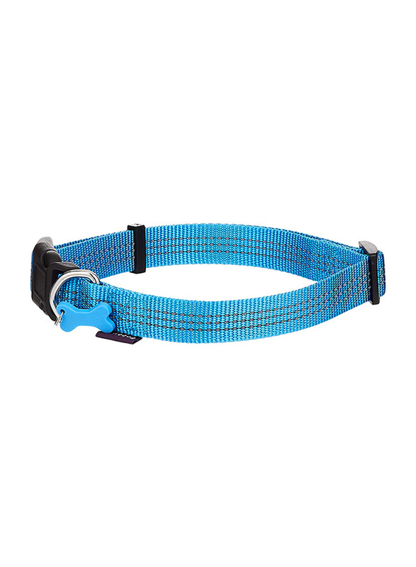 

Bobby Safe Nylon Dog Collar, Large, Blue