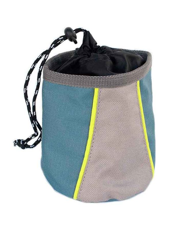 

Zippy Paws Waterproof Adventure Dog Treat Bag, Grey/Green
