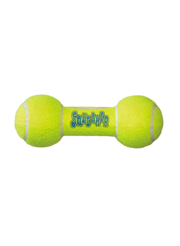 

Kong Air Dog Squeaker Dumbbell Small, Yellow