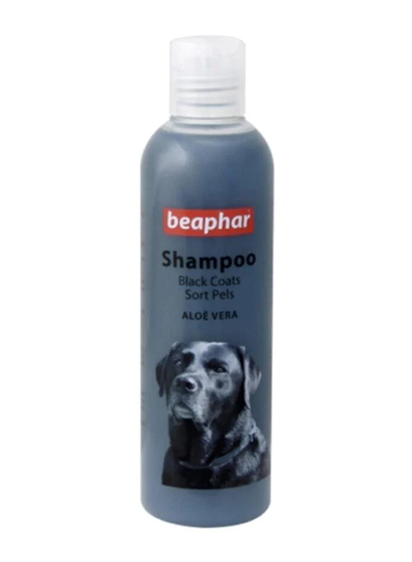 

Beaphar Black Coated Aloe Vera Dogs Shampoo, 250ml, Black