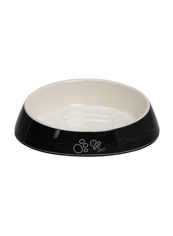 

Rogz Fishcake Bowl for Dogs, White/Black