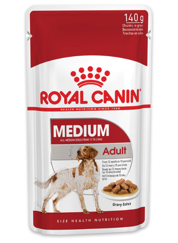 

Royal Canin SHW Medium Adult Dog Wet Food, 140g