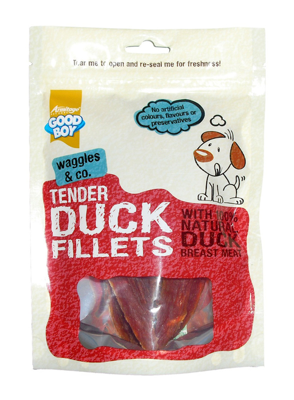 

Good Boy Pawsley & Co. Tender Duck Fillet Dog Treats, 80g