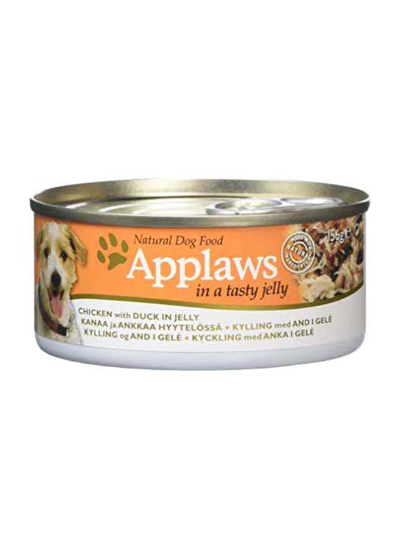 

Applaws Chicken & Duck in Jelly Wet Dog Food, 156g